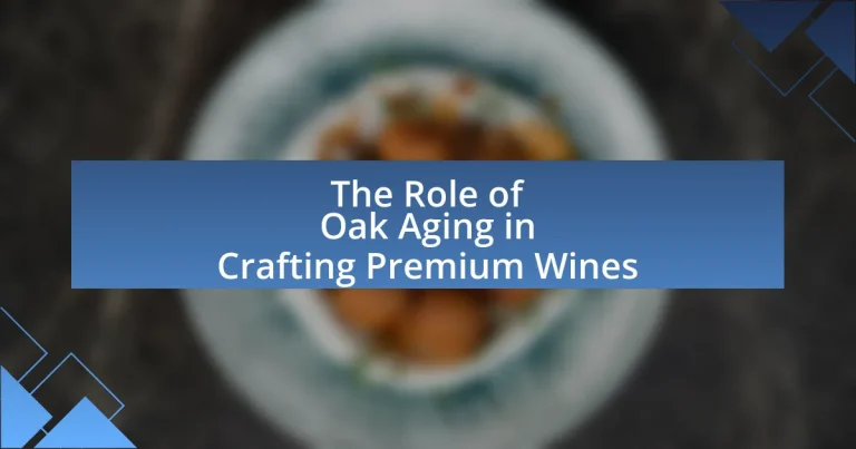 The Role of Oak Aging in Crafting Premium Wines